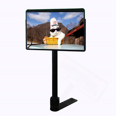 Monitor LCD a doppio lato da 24 pollici con stand e input HDMII/VGA/USB