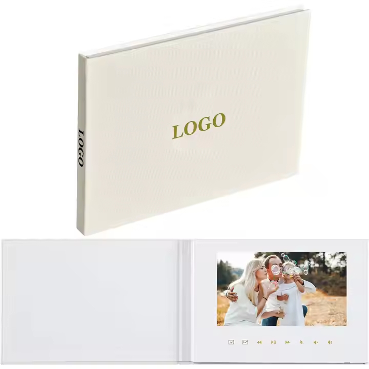 Brochure video business biglietti di auguri video interattivi VIP