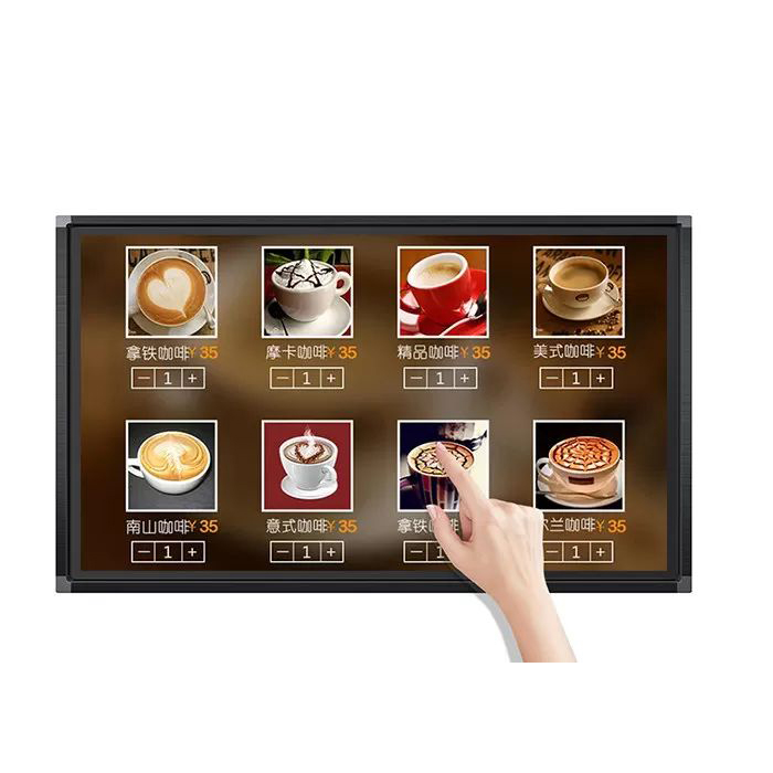 Display LCD a specchio touch screen